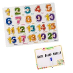 Numbers Puzzle with White Board (2 Years+)