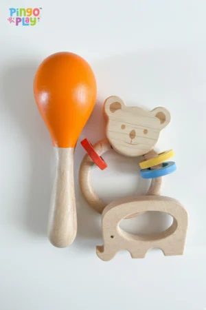 Rattle, Maracas & Teether Combo (3 Months+)